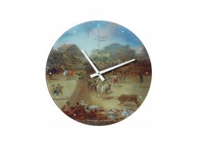 Часы интерьерные NT525 GOYA в Айхале - ajhal.mebel-nsk.ru | фото