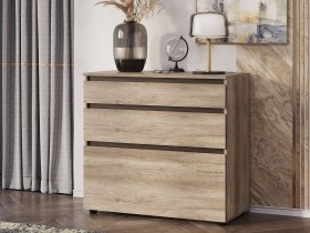 Комод КМ-01 Энигма (венге/дуб каньон) в Айхале - ajhal.mebel-nsk.ru | фото