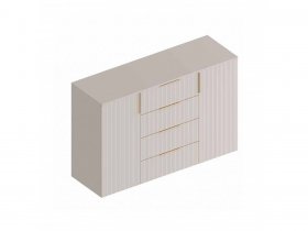 Комод с 4 ящ., 2створ. «Тефия» (тефия/софт сантьяго) в Айхале - ajhal.mebel-nsk.ru | фото