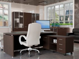 Комплект офисной мебели Президент-ПРО в Айхале - ajhal.mebel-nsk.ru | фото