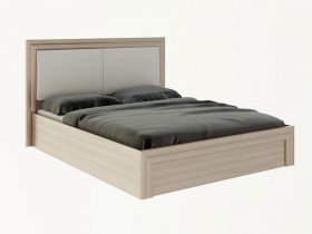 Кровать двуспальная с подъем. мех. 1,6м  Глэдис М32 в Айхале - ajhal.mebel-nsk.ru | фото