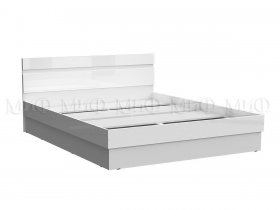Кровать двуспальная 1,4 м Челси (белый) в Айхале - ajhal.mebel-nsk.ru | фото
