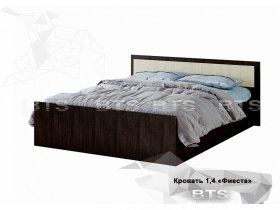 Кровать двуспальная 1,4м Фиеста (BTS) в Айхале - ajhal.mebel-nsk.ru | фото