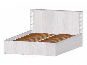 Кровать двуспальная с подъем. мех. 1,4 м Ривьера в Айхале - ajhal.mebel-nsk.ru | фото