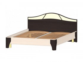Кровать двуспальная 1,6 м Верона (Линаура) в Айхале - ajhal.mebel-nsk.ru | фото
