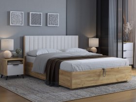 Кровать двуспальная 1,6м Юлия в Айхале - ajhal.mebel-nsk.ru | фото
