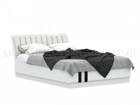 Кровать двуспальная с подъем.мех. 1,6м Магнолия в Айхале - ajhal.mebel-nsk.ru | фото