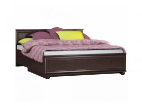 Кровать двуспальная с подъемным механизмом Верди СБ-1463/1 в Айхале - ajhal.mebel-nsk.ru | фото