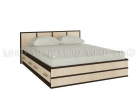 Кровать двуспальная Сакура 1,4 м в Айхале - ajhal.mebel-nsk.ru | фото