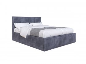 Кровать мягкая 1,6 Октавия стандарт, вар.1 в Айхале - ajhal.mebel-nsk.ru | фото