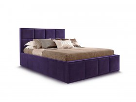 Кровать мягкая 1,6 Октавия стандарт, вар.3 в Айхале - ajhal.mebel-nsk.ru | фото