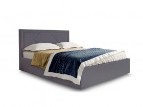 Кровать мягкая 1,6 Сиеста стандарт, вар.3 в Айхале - ajhal.mebel-nsk.ru | фото