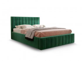 Кровать мягкая 1,6 Вена стандарт, вар.1 в Айхале - ajhal.mebel-nsk.ru | фото