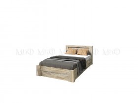 Кровать с ортопед. осн. 1,2м Ривьера в Айхале - ajhal.mebel-nsk.ru | фото