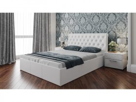 Кровать двуспальная 1,6 м Скарлет тип 1 в Айхале - ajhal.mebel-nsk.ru | фото