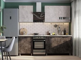 Кухонный гарнитур Розалия 1,7м (со столешницей) в Айхале - ajhal.mebel-nsk.ru | фото
