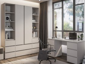 Модульная детская Люмо (кашемир) в Айхале - ajhal.mebel-nsk.ru | фото