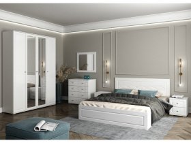 Модульная спальня Барселона (Хандис) в Айхале - ajhal.mebel-nsk.ru | фото