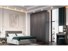 Модульная спальня Эккервуд в Айхале - ajhal.mebel-nsk.ru | фото