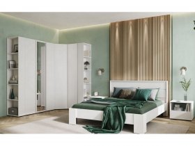 Модульная спальня Хелен (белый) в Айхале - ajhal.mebel-nsk.ru | фото