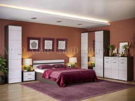 Модульная спальня Нэнси в Айхале - ajhal.mebel-nsk.ru | фото
