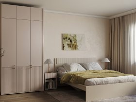 Модульная спальня Орма (МДФ) в Айхале - ajhal.mebel-nsk.ru | фото