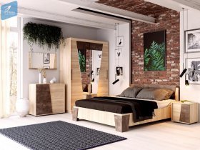 Модульная спальня Санремо в Айхале - ajhal.mebel-nsk.ru | фото