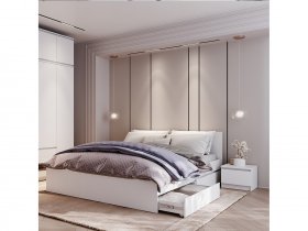 Модульная спальня Симпл в Айхале - ajhal.mebel-nsk.ru | фото