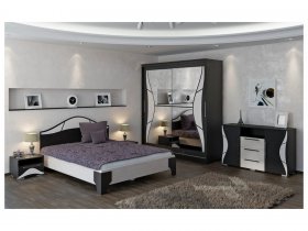 Модульная спальня Верона (Линаура) в Айхале - ajhal.mebel-nsk.ru | фото
