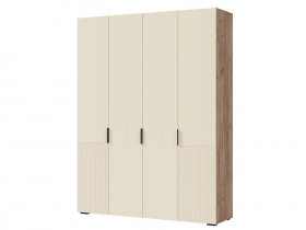 Шкаф четырехстворчатый (комби) Соната ШК-04 в Айхале - ajhal.mebel-nsk.ru | фото